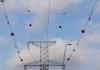 What are those orange balls on some power lines?