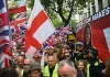Activists troll far-right UK rally with giant pro-immigration clip | Islamophobia