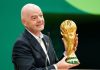 World Cup critics 'consumed by hate', FIFA's Gianni Infantino says